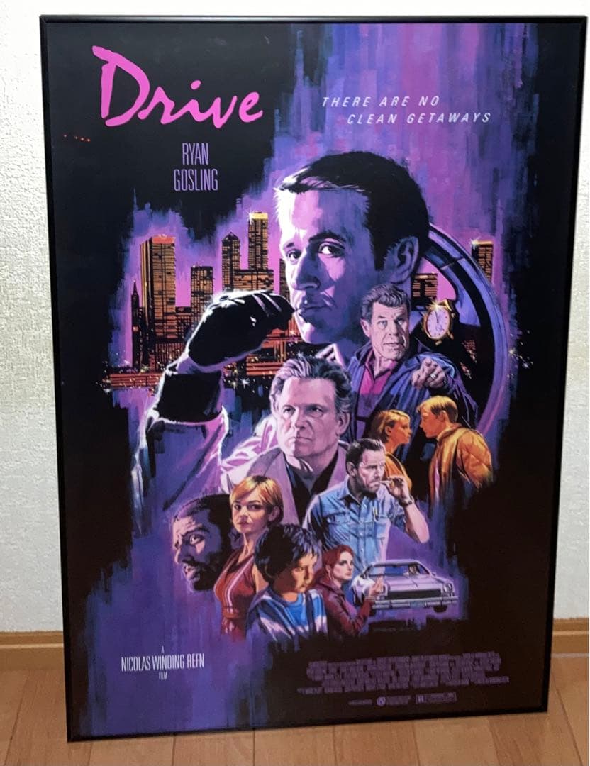 ドライヴ シルクスクリーン ポスター アート MONDO 90年代 90s シルクスクリーン ポスター 音楽 ミュージック インテリア