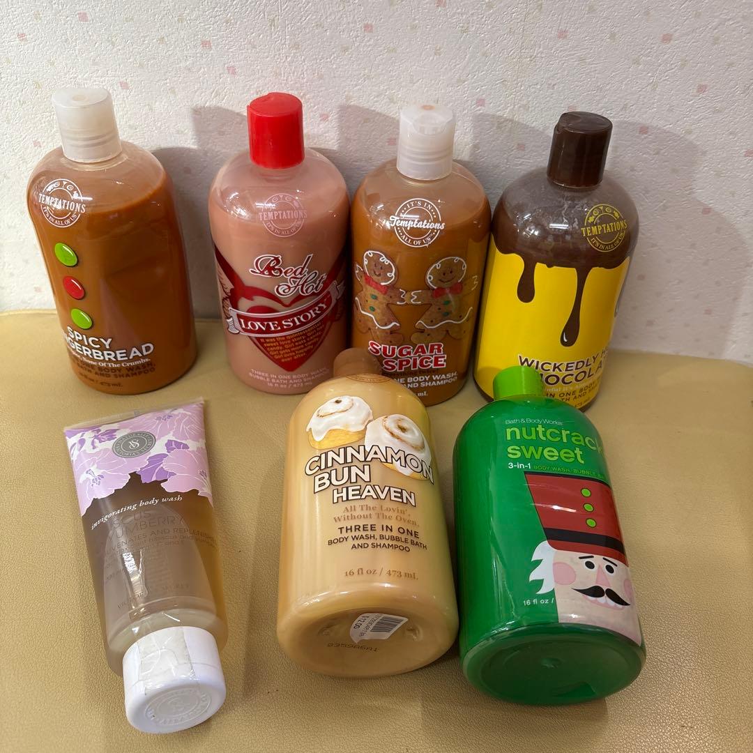 (てと さん専用)Bath & BodyWorks&temptations フレグランスボディスプラッシュ(マッチャラテ)/Fragrance Body Splash