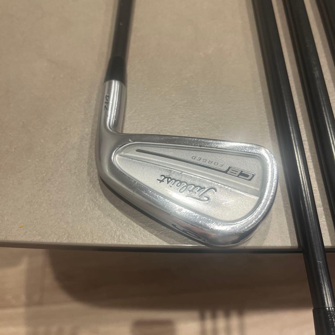 Titleist 714cb アイアンセット オニキスブラック105 - メルカリ