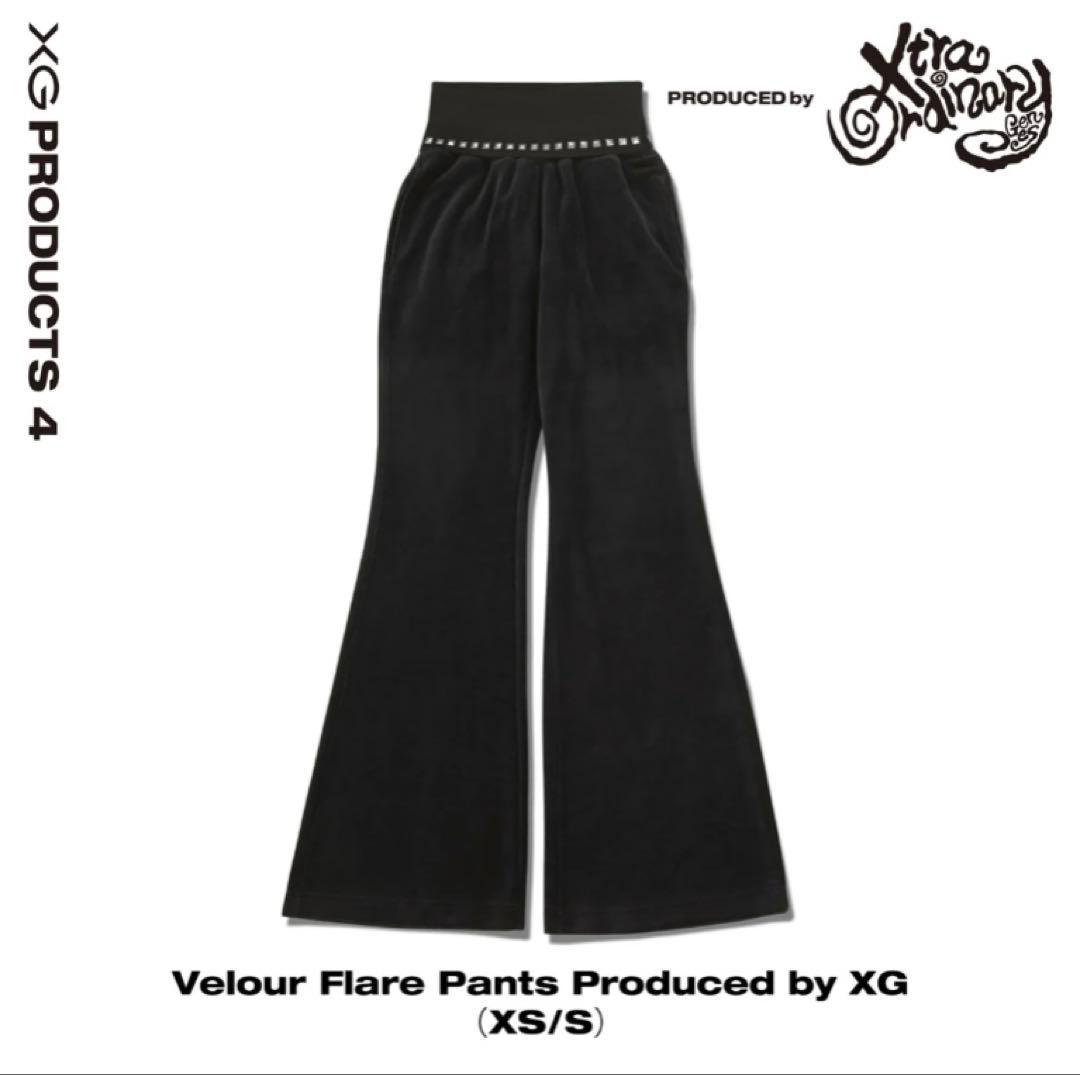 XG Velour Flare Pants 【Sサイズ】