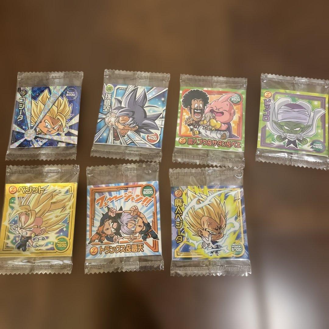 ドラゴンボール シールウエハース＋ファイル　W4-06 W4-19 SGR