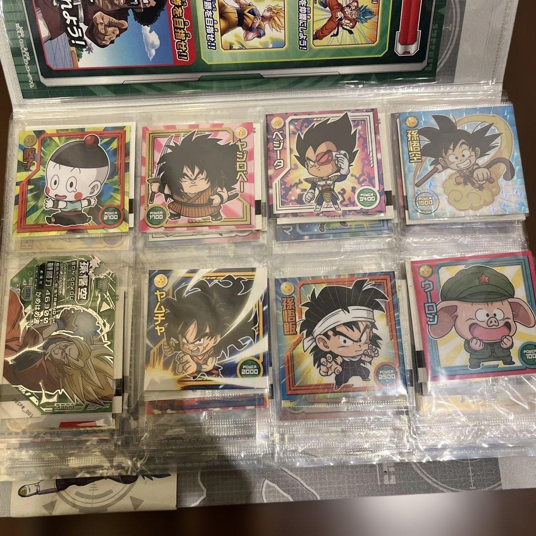 ドラゴンボール シールウエハース＋ファイル　W4-06 W4-19 SGR