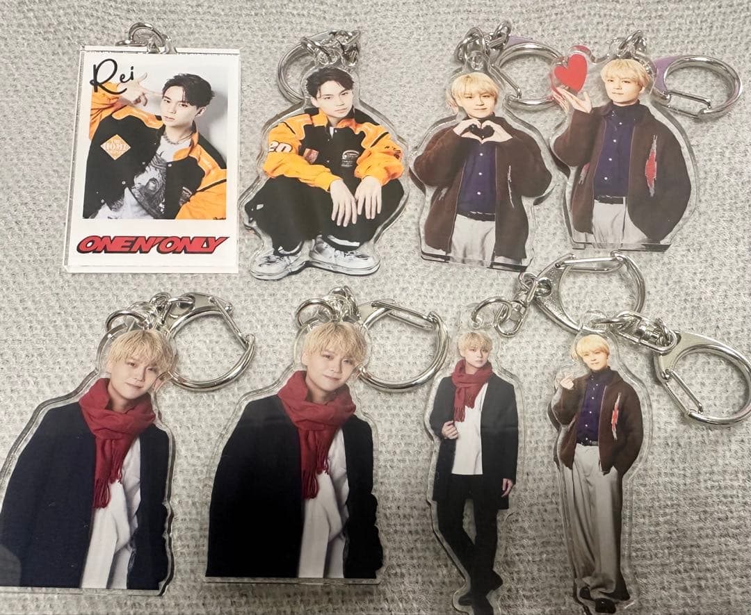 りな　沢村玲　アクキー　REI アクリルキーホルダー ONE N' ONLY ワンエン REI 沢村玲 ランダム アクキー ステッカー