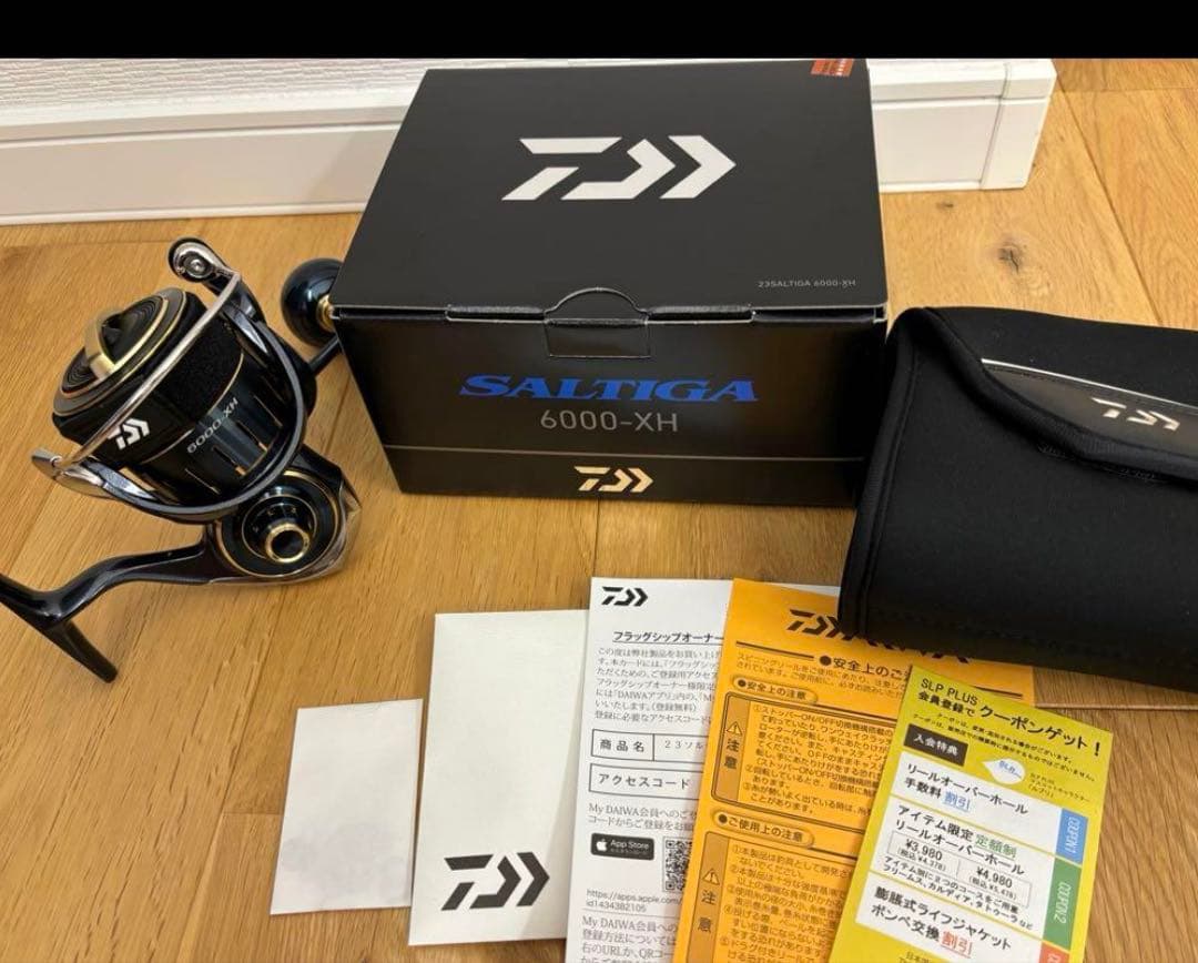 DAIWA SALTIGA 6000-XH リール 楽天市場】ダイワ スピニングリール 23ソルティガ 6000-XH : 釣具の