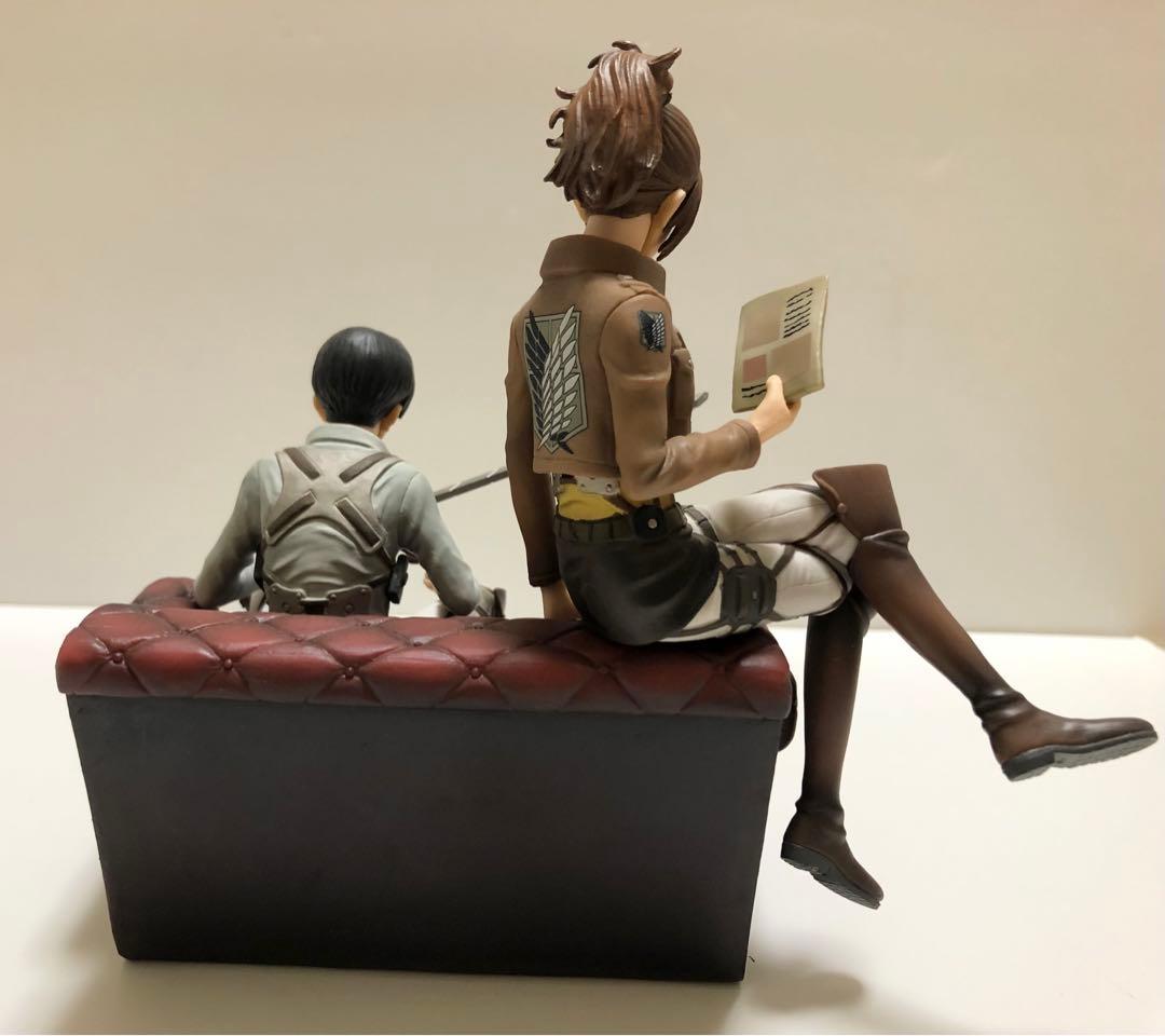 リヴァイ&ハンジ フィギュア　セット　一番くじ　ダブルチャンス　キャンペーン