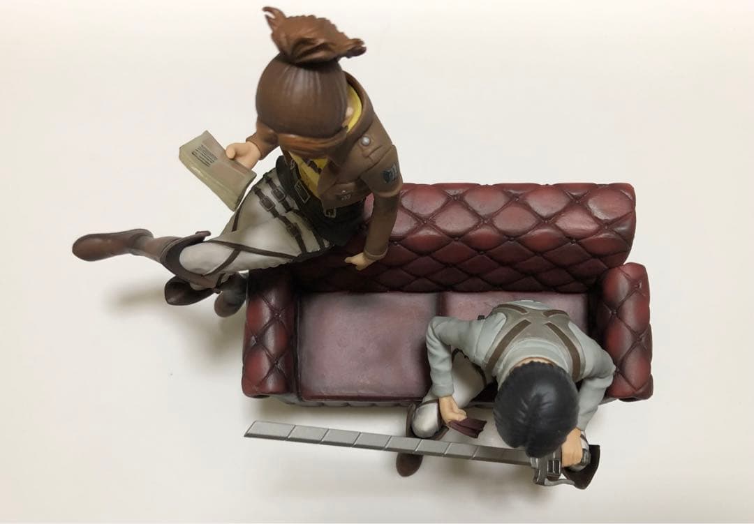 リヴァイ&ハンジ フィギュア　セット　一番くじ　ダブルチャンス　キャンペーン