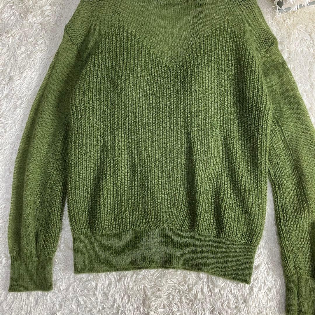 Ameri vintage BUSTIER PATTERN KNIT - メルカリ