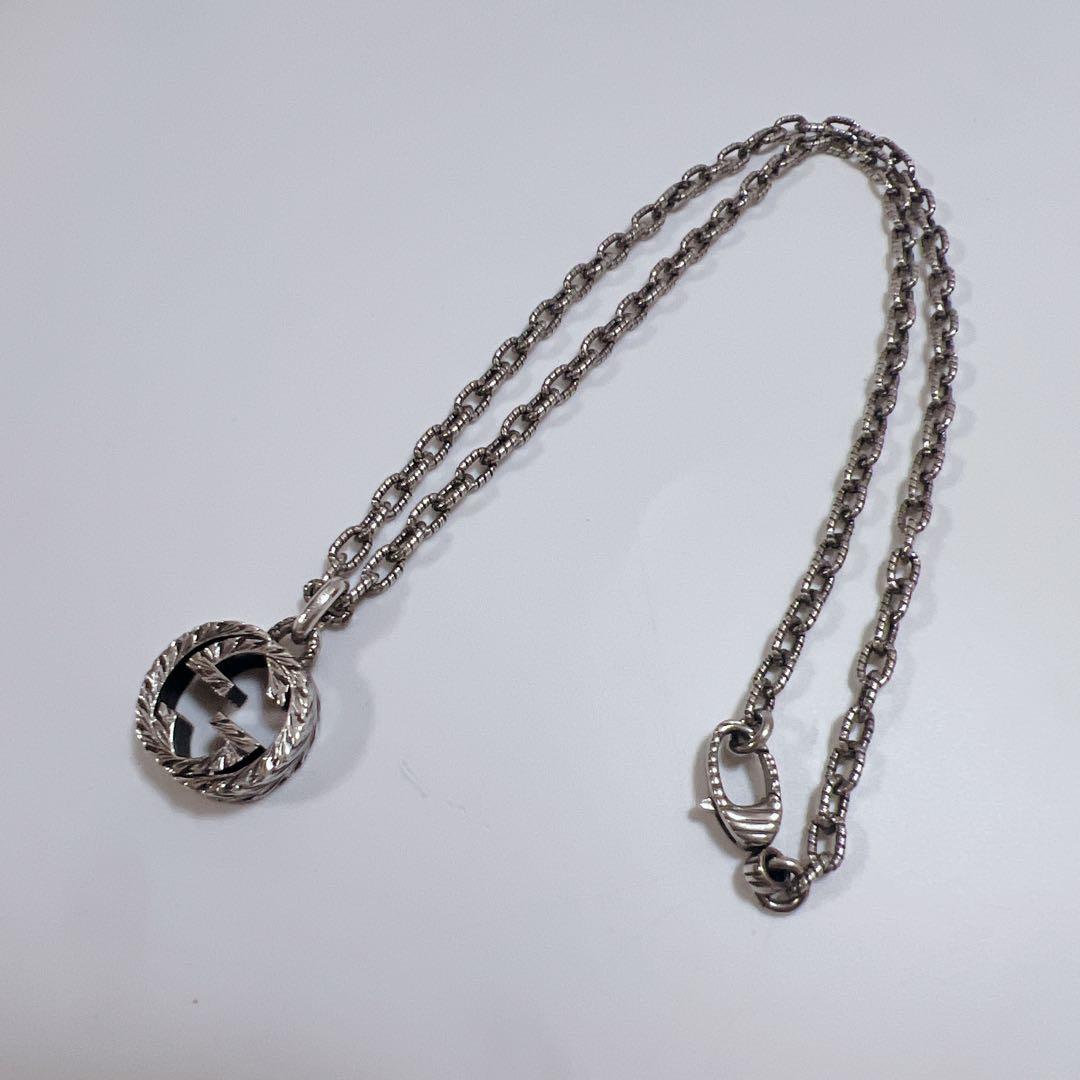 《一級品✨極美品》GUCCI ネックレス インターロッキング アラベスク ラージ