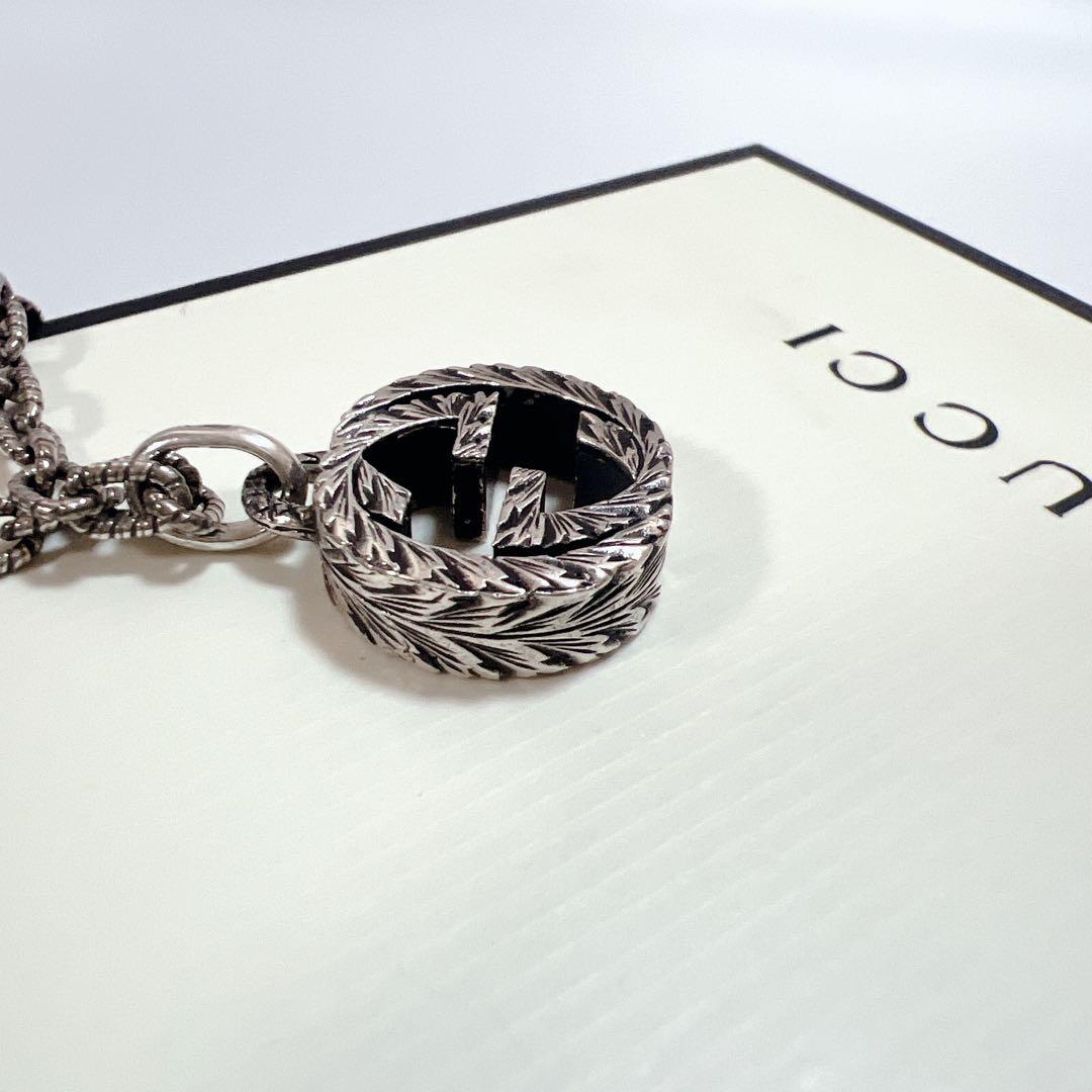 《一級品✨極美品》GUCCI ネックレス インターロッキング アラベスク ラージ
