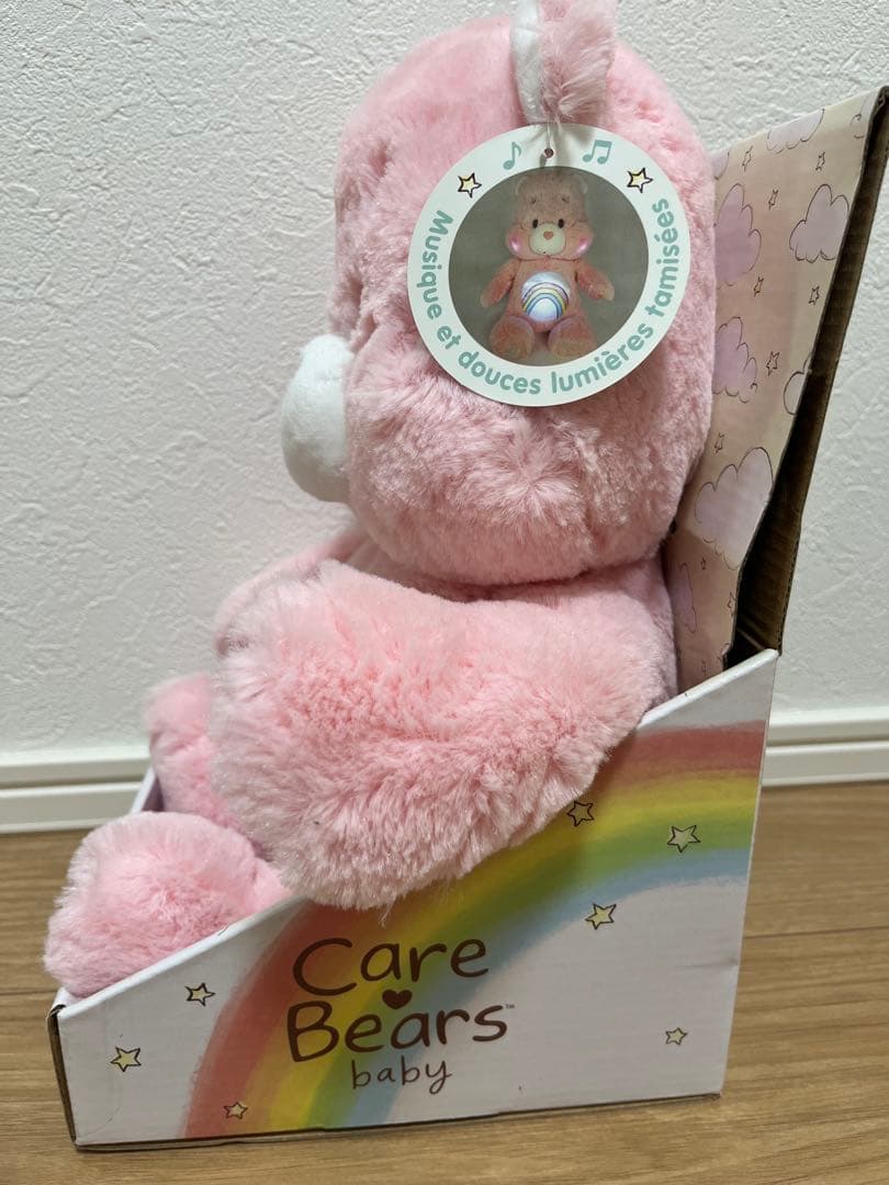 【日本未発売】値下げCare Bears ベビー　オルゴールぬいぐるみ【レア】