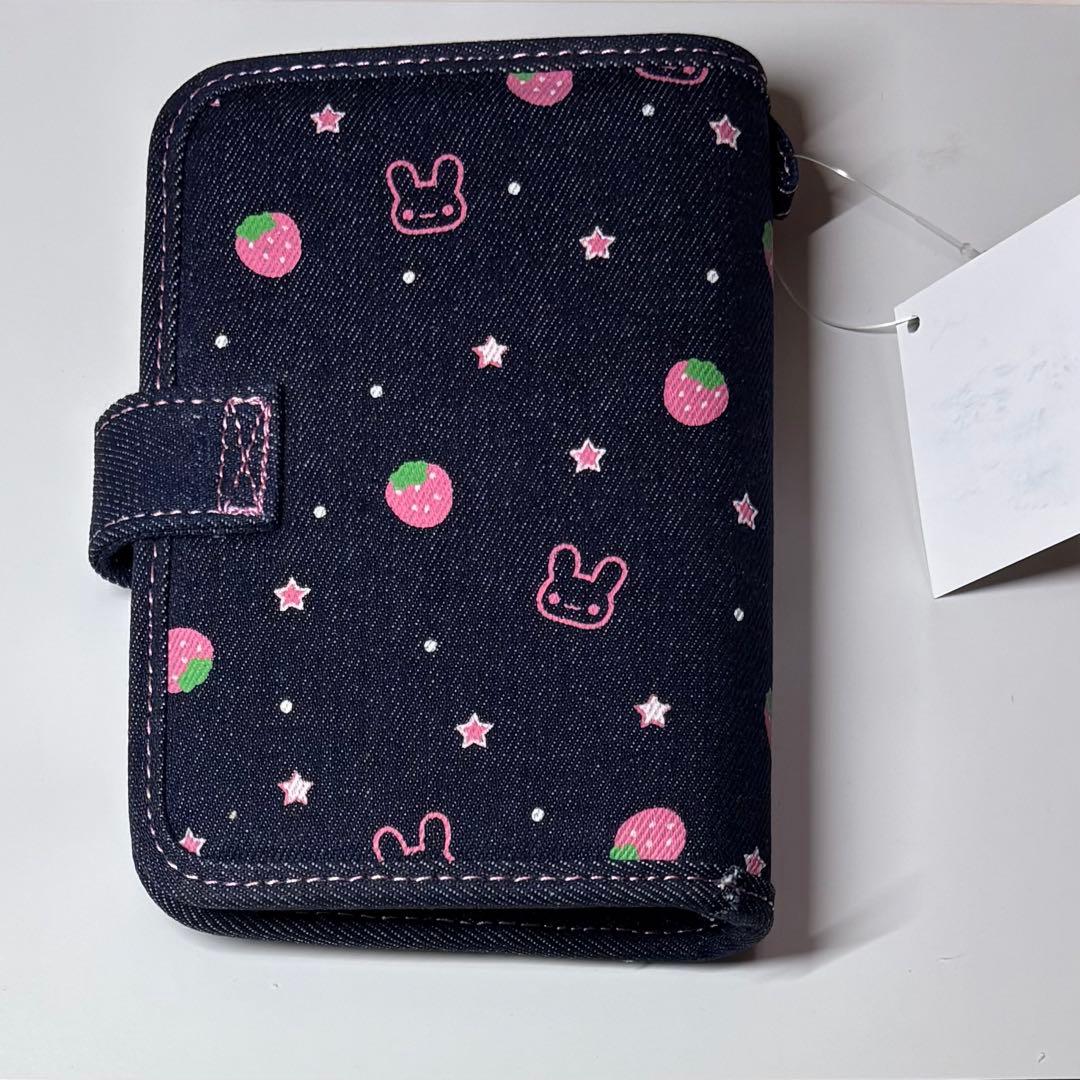 MERING メリング シール帳 デニム レトロ イチゴ 苺 バインダー - メルカリ