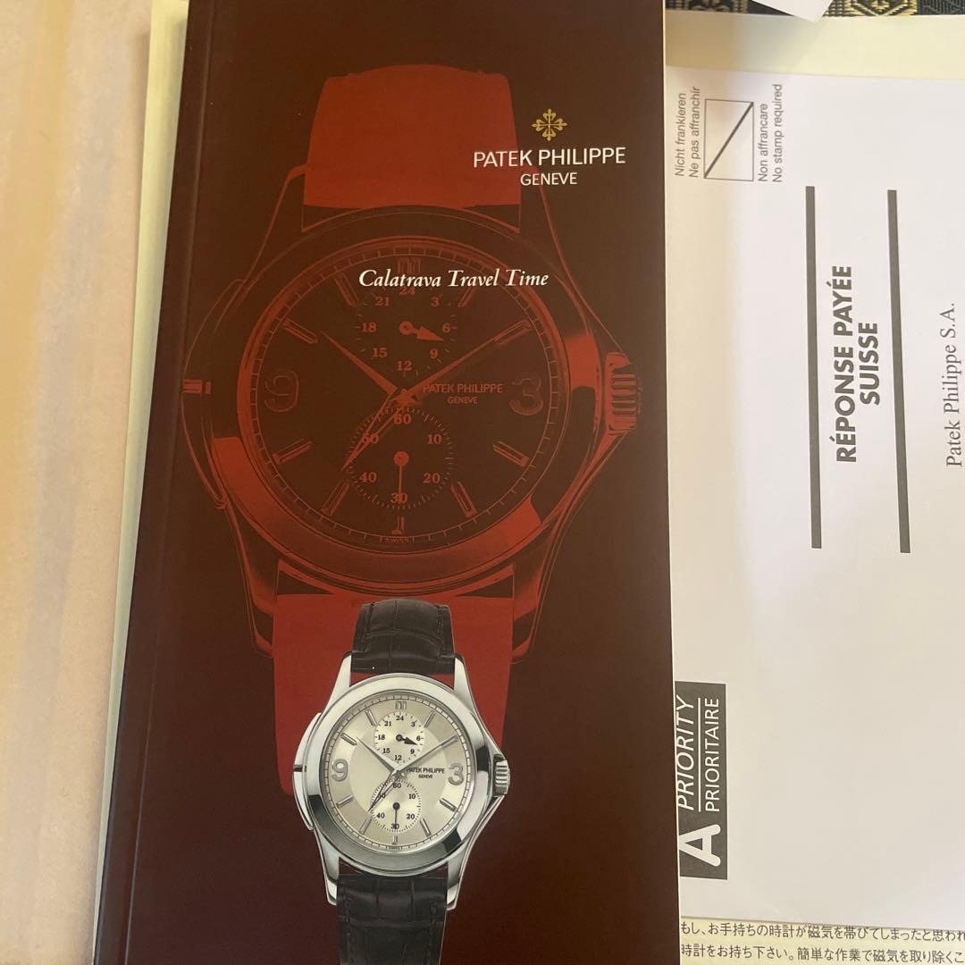 PATEK PHILIPPE レザーケース 付属品付き カラトラバ - メルカリ