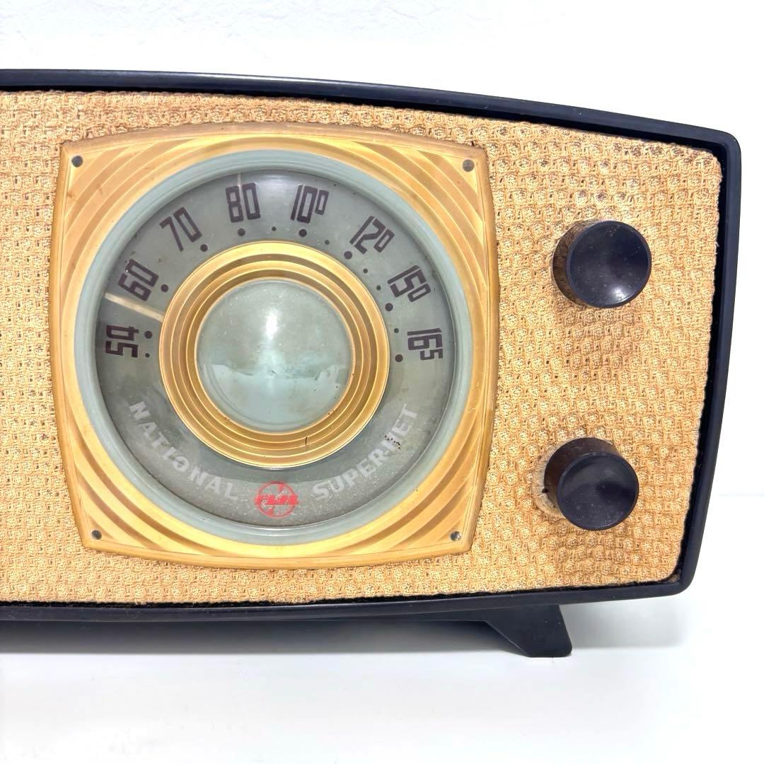 ひでさん様　美品 松下 DX -370 昭和レトロ 真空管ラジオ 受信確認