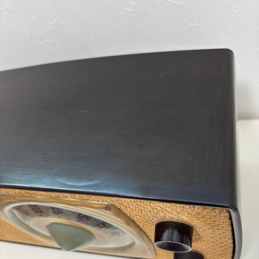 ひでさん様　美品 松下 DX -370 昭和レトロ 真空管ラジオ 受信確認