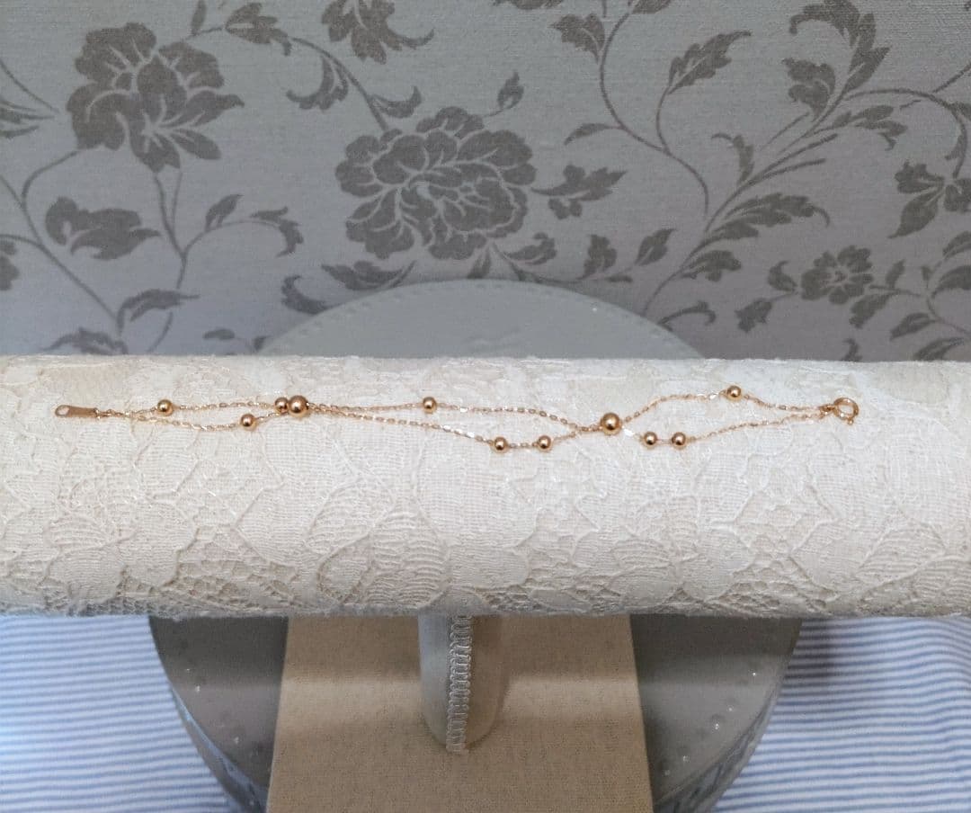 プレーンボール 2連ブレスレット GSTV