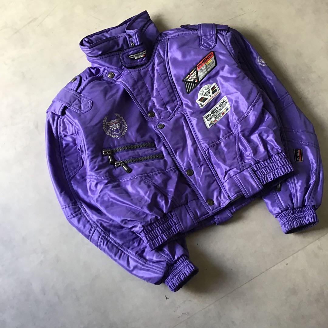 phenix フェニックス ボンバージャケット スキーウェア パープル 紫