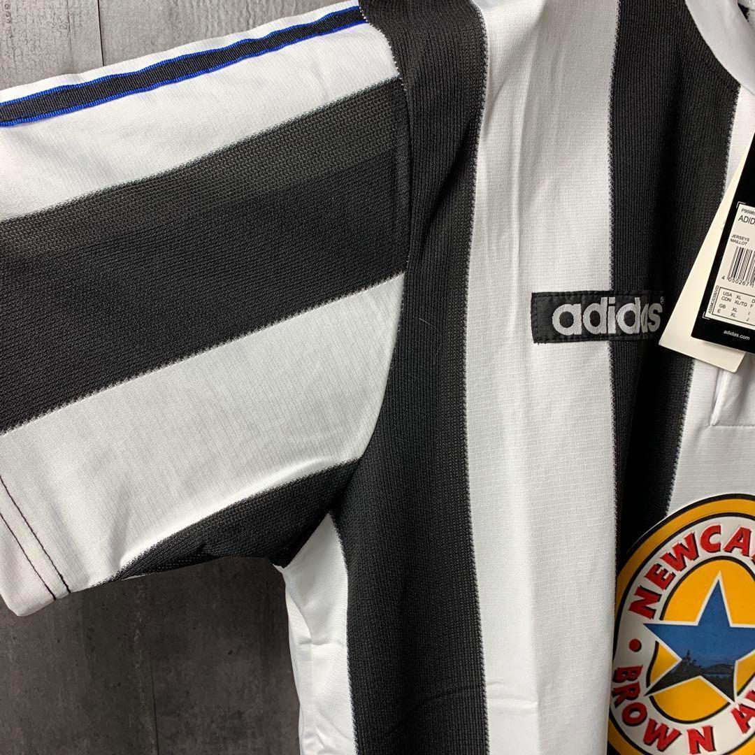 ☆ニューカッスル】 アディダス サッカー 95年 レトロ ユニフォーム