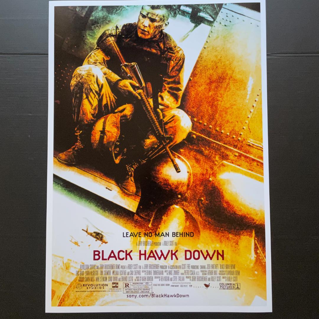 海外ポスター『ブラックホーク・ダウン』（Black Hawk Down）① - メルカリ