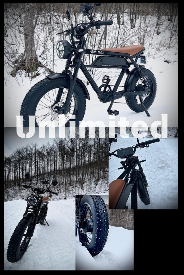 日本イープラスミライ電動アシスト自転車 ファットタイヤ 「RHINO」展示品限定 イープラスミライ、電動バイク「RHINOシリーズ」新型2モデルを発表