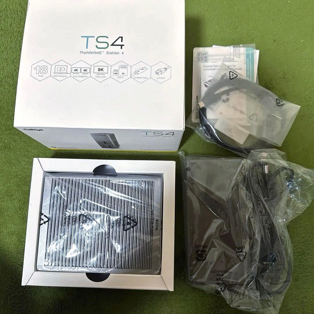 h*e様 【美品】CalDigit TS4 Thunderbolt statio TS4 - Thunderbolt Station 4 – CalDigit US Shop