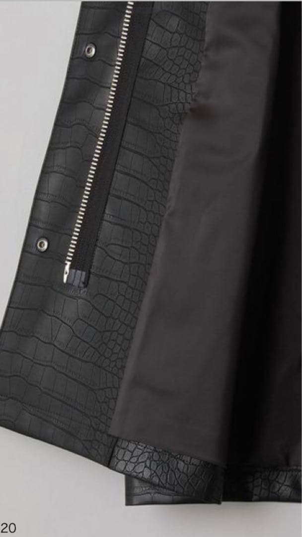 新品 BEAUTY&YOUTH クロコレザーライク ジャケット 2WAY M - メルカリ