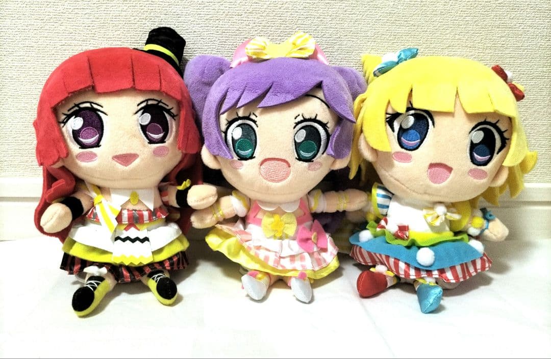 プリパラ おしゃべりぬいぐるみ らぁら みれぃ そふぃ - メルカリ