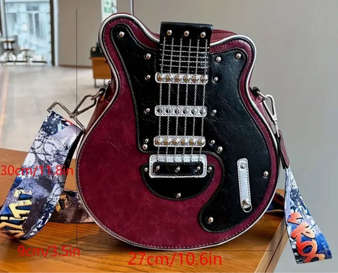 Queen Brian May Red Special 風 ショルダーバッグ - メルカリ