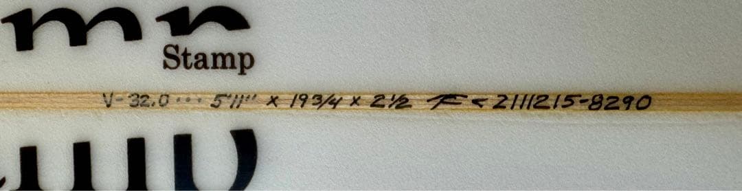 ジャスティスサーフボード Stamp. キャロルシェイプ - メルカリ