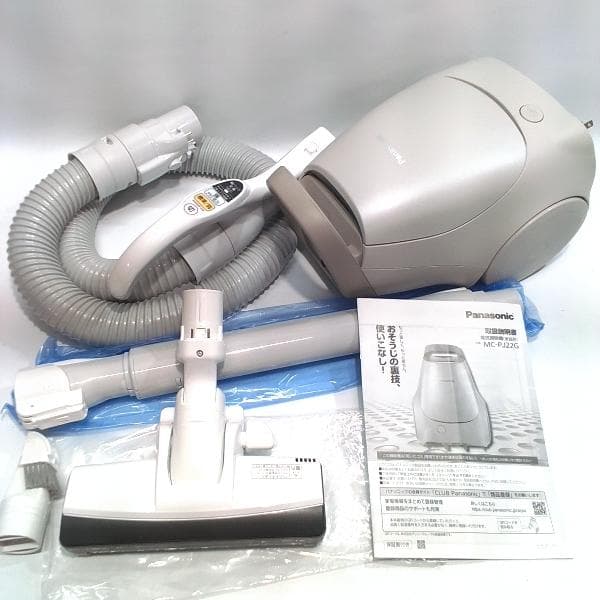 パナソニック 掃除機 紙パック式 コンパクト ハイパワー MC-PJ22G-C