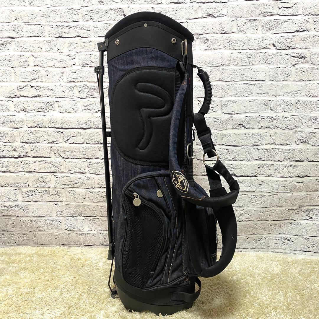 レア】エビスゴルフ EVISU キャディバッグ デニム ゴルフ エヴィス