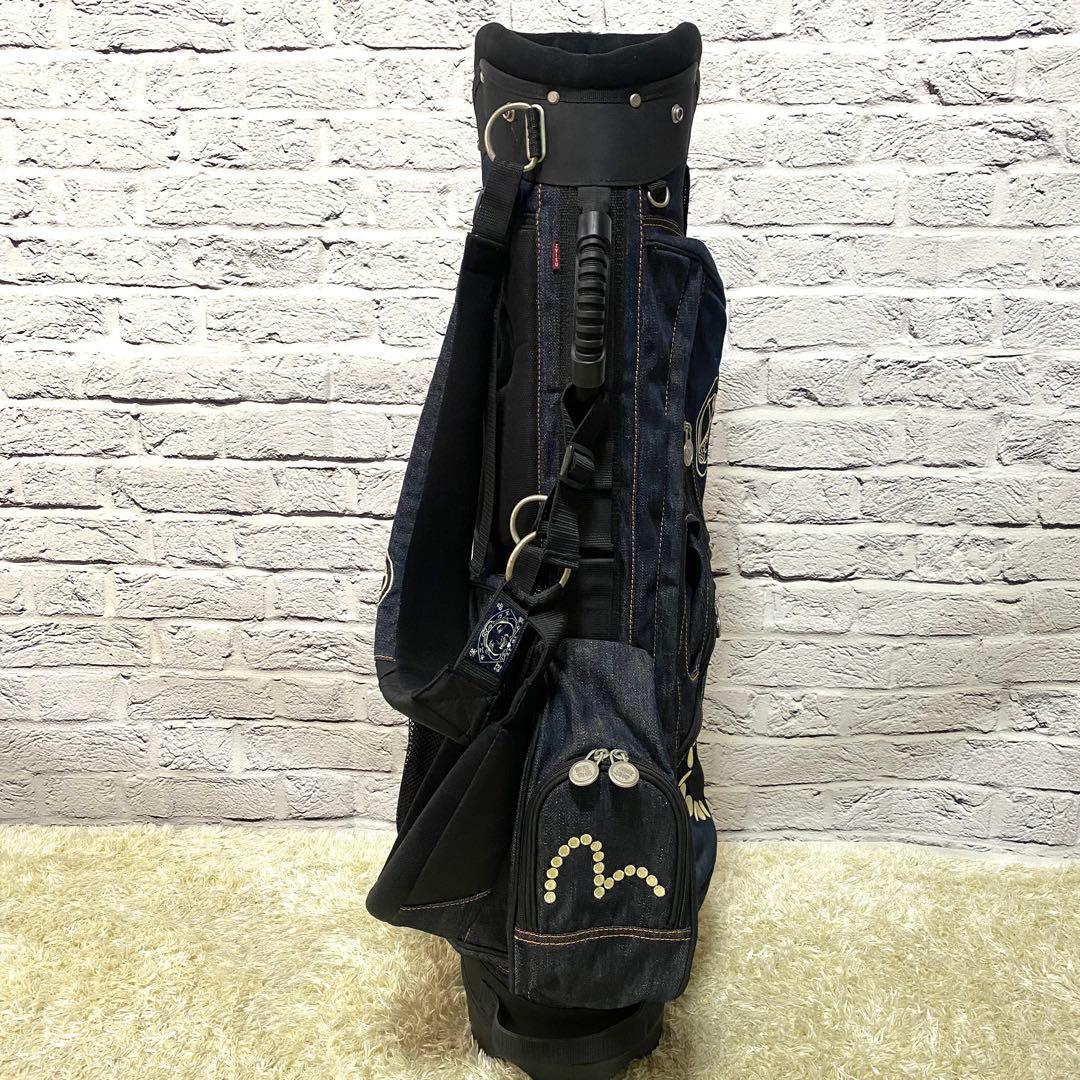レア】エビスゴルフ EVISU キャディバッグ デニム ゴルフ エヴィス