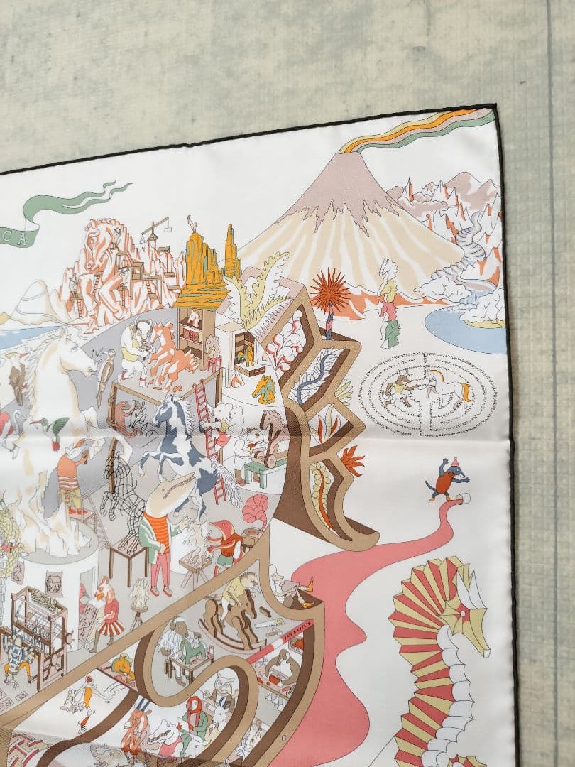 エルメス HERMES カレ 90 《アカデミア・イピカ》