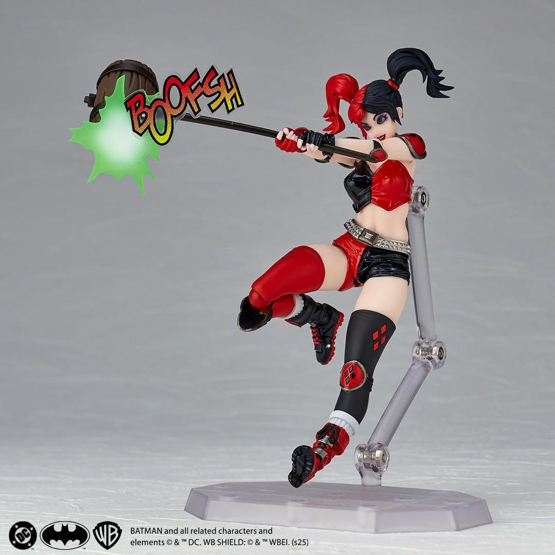 【未開封】リボルテック　アメイジング・ヤマグチ　ハーレイ・クイン　赤×黒Ver.