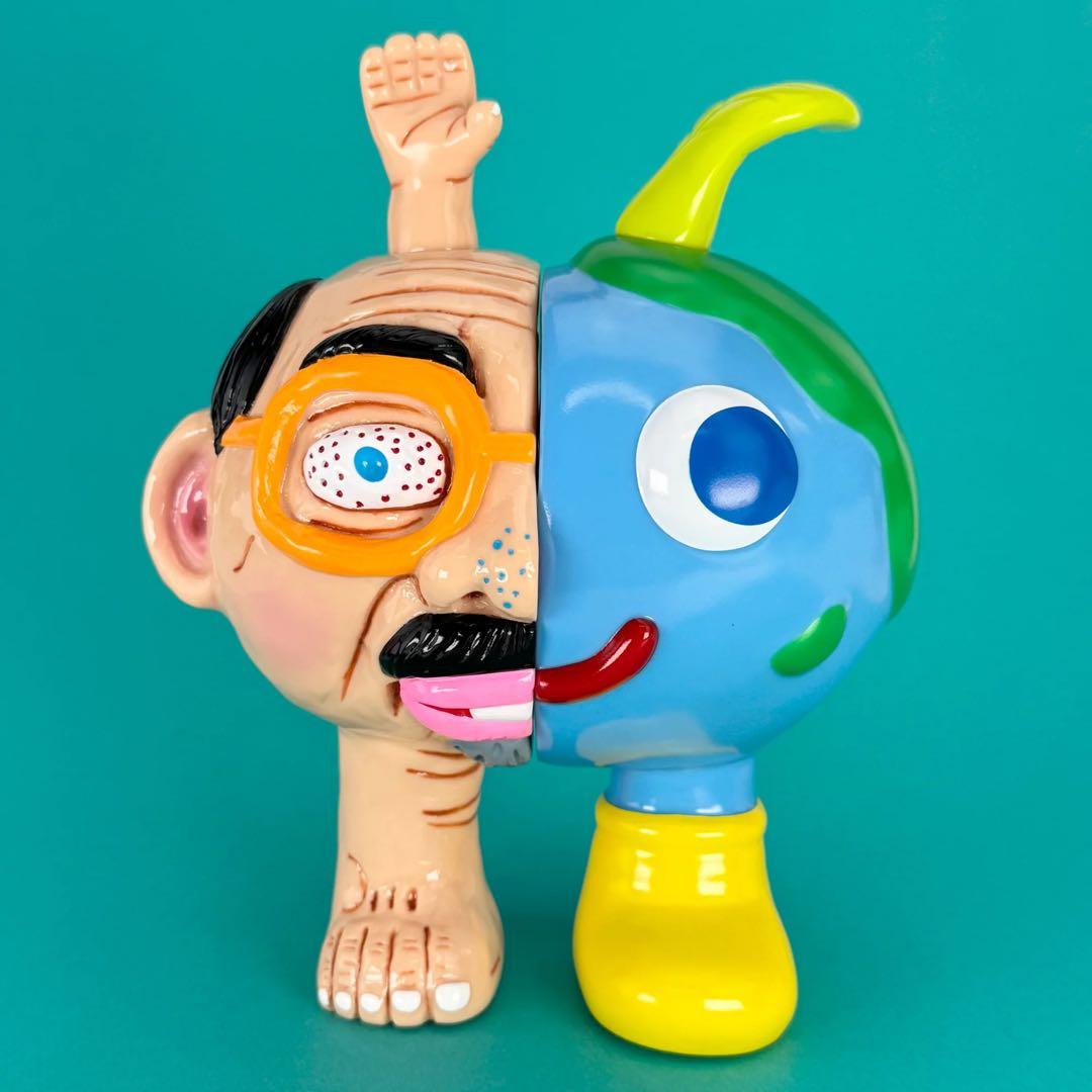 週末値下げ　デハラユキノリ✕Leeeeee Toy 半人類半地球