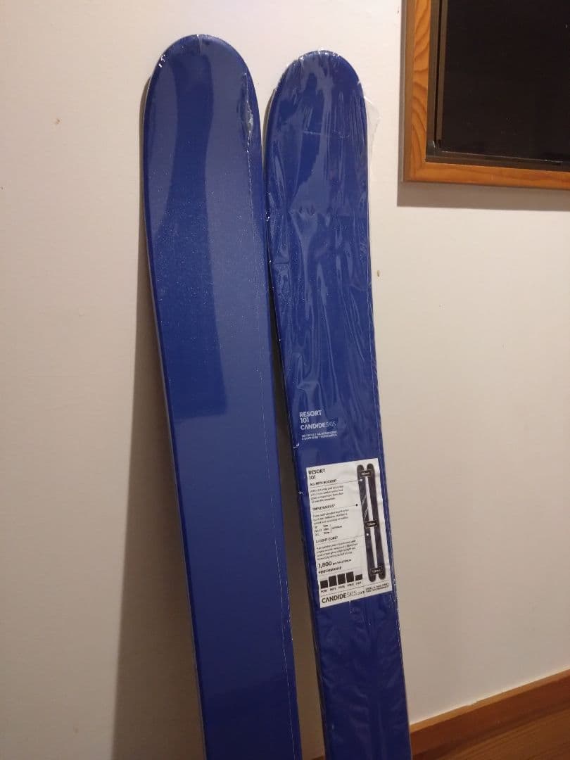 新品未使用★正規★CandideSkiキャンディットResort101保証書完備 楽天市場】CANDIDE SKIS RESORT 101 キャンディッドスキー リゾート101