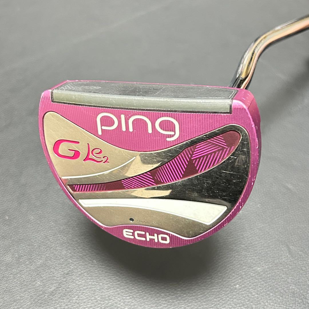 PING GLe2 ECHO レディース パター 純正カバー付 ピンク - メルカリ