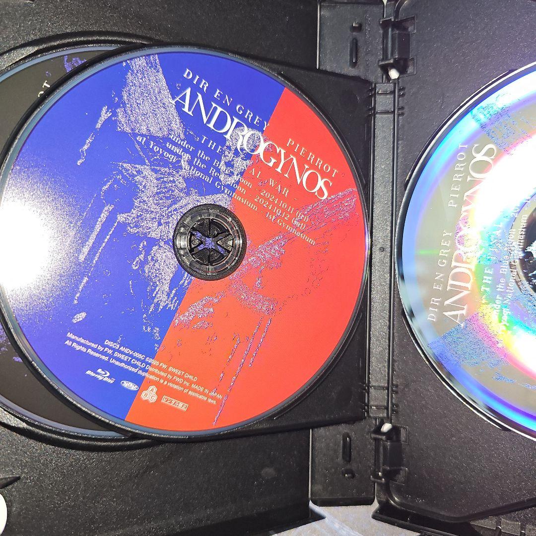 ANDROGYNOS THE FINAL WAR 初回盤 ブルーレイ