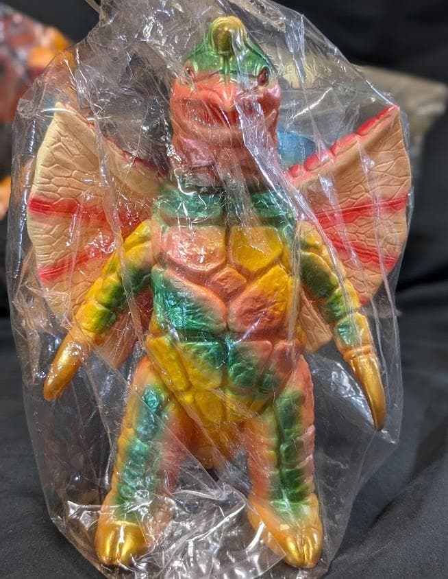 ギガス＆ドラコ＆レッドキング（ブルマァク復刻）ソフビフィギュア未開封３体セット