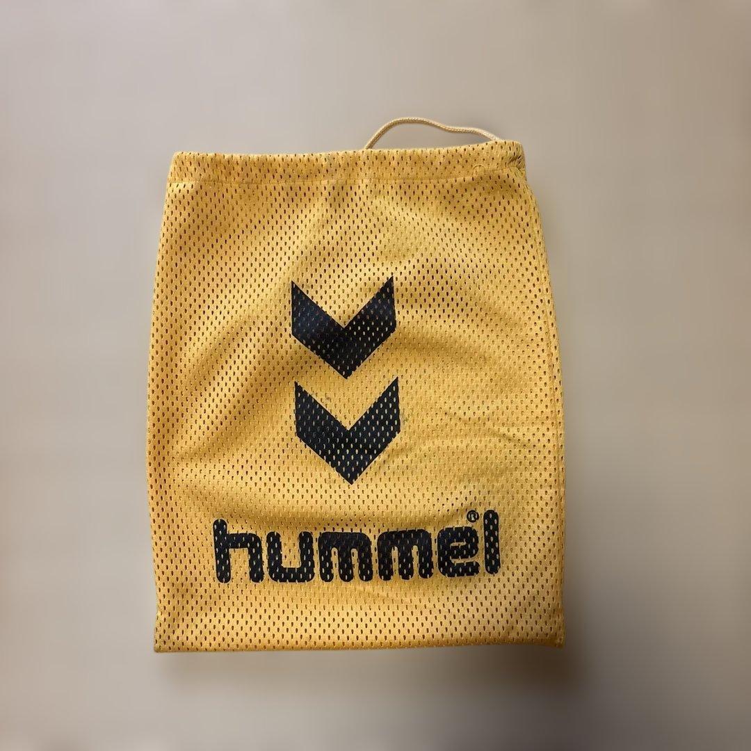 hummel 厚手メッシュイエロー サッカー ビブス ジュニア用 - メルカリ
