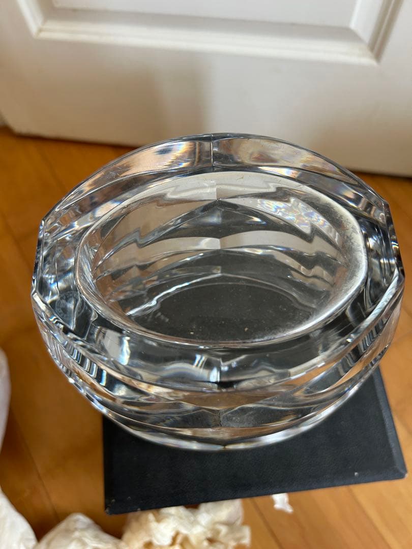 フ*ク様 バカラ クリスタルガラス カットデザイン 花瓶 - メルカリ