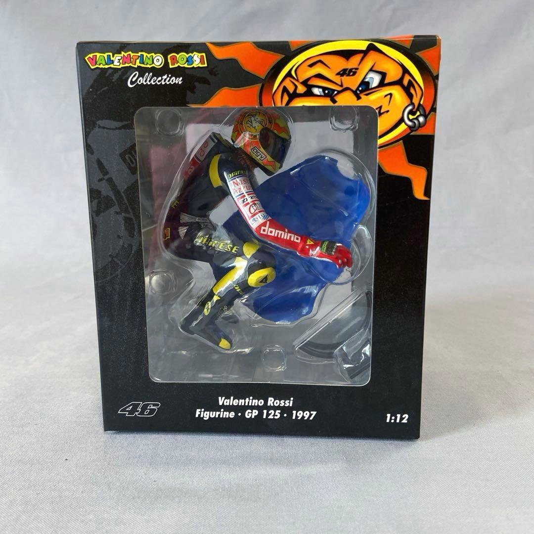 【希少】ミニチャンプス 1/12 aprilia125 & V.ロッシ 1997