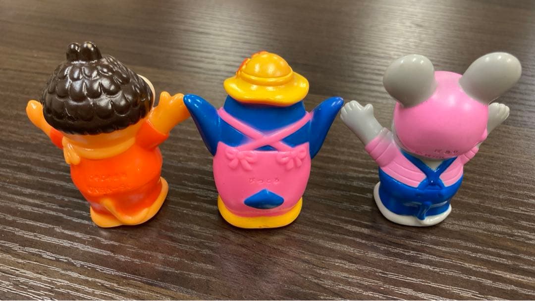 じゃじゃまる ぴっころ ぽろり 指人形 にこにこぷん 3個 セット おまけ