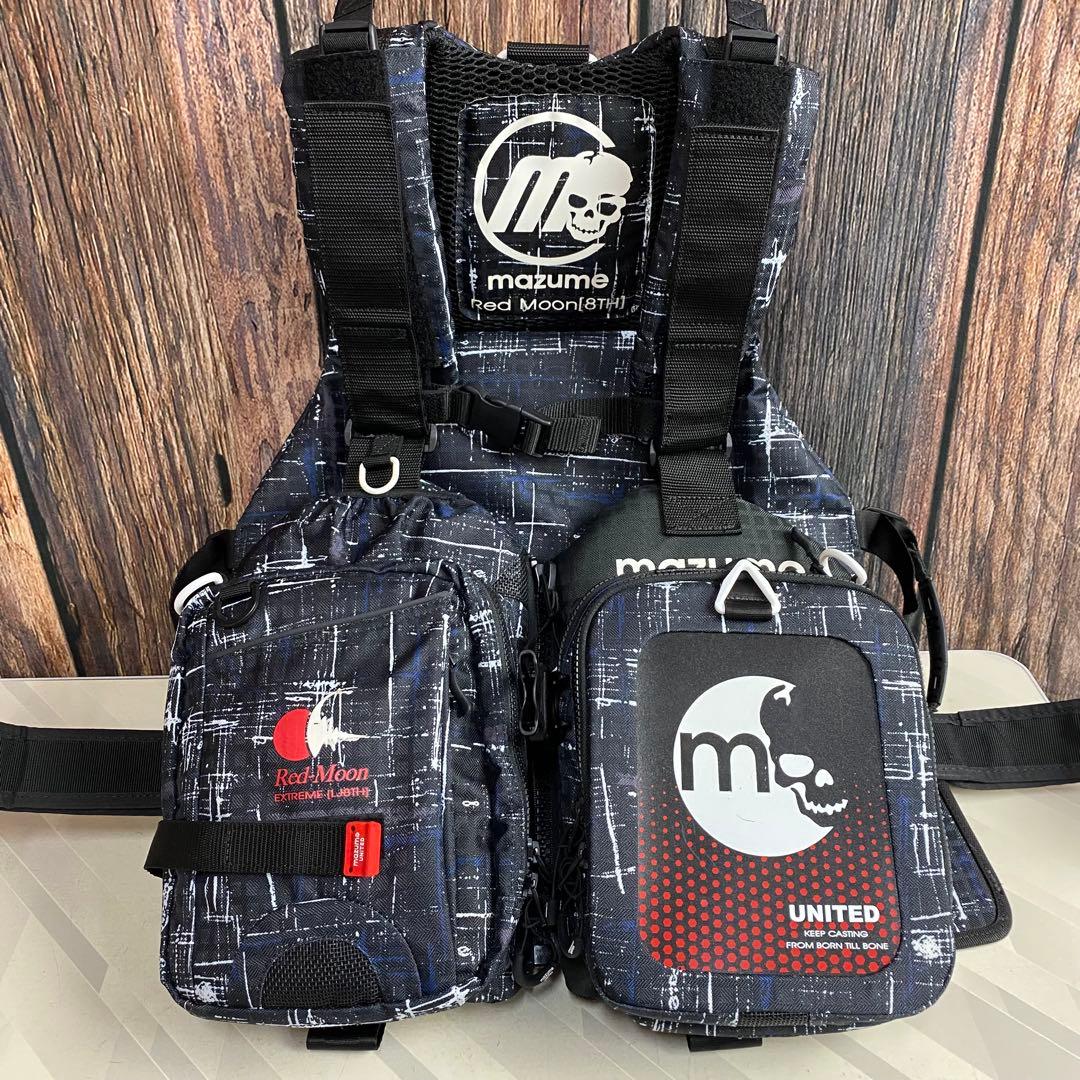 MAZUME レッドムーン LJ8TH マズメ ライフジャケット ゲームベスト