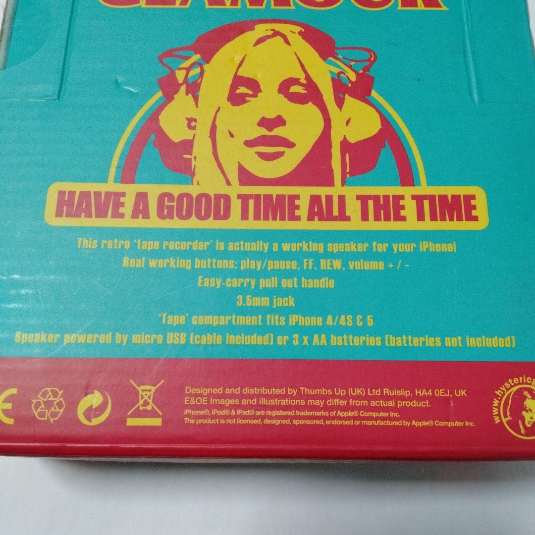 非売品】ヒステリックグラマー スピーカー レトロ カセット 動作確認