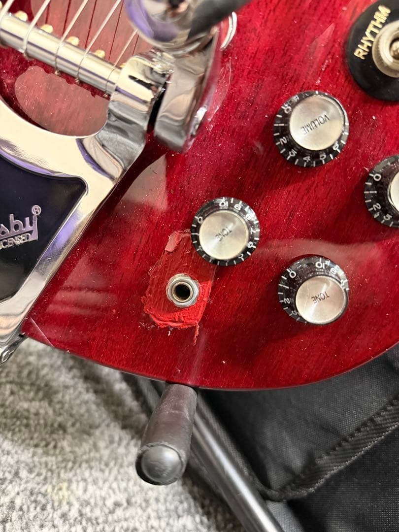 し*ん様 Epiphone SG bonny bigsbyb70レッドチェリーエ