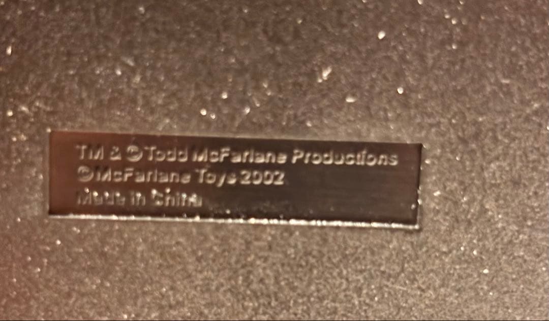 マクファーレントイズ スポーン 玉座フィギュア 2002年製