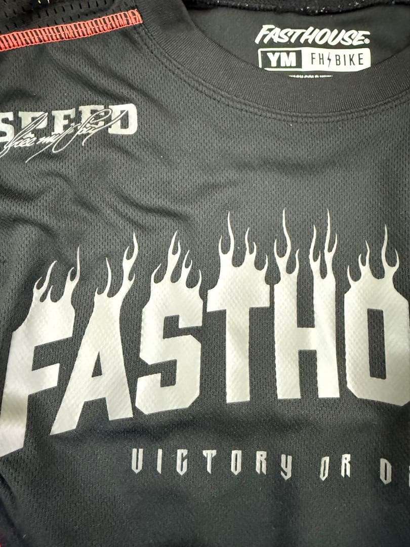 日本未入荷Fasthouse 上下セット VICTORY OR DEATH YM