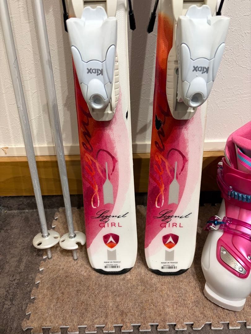 ★女の子用 4点セット メンテナンス.HOTWAX済★ atomic head