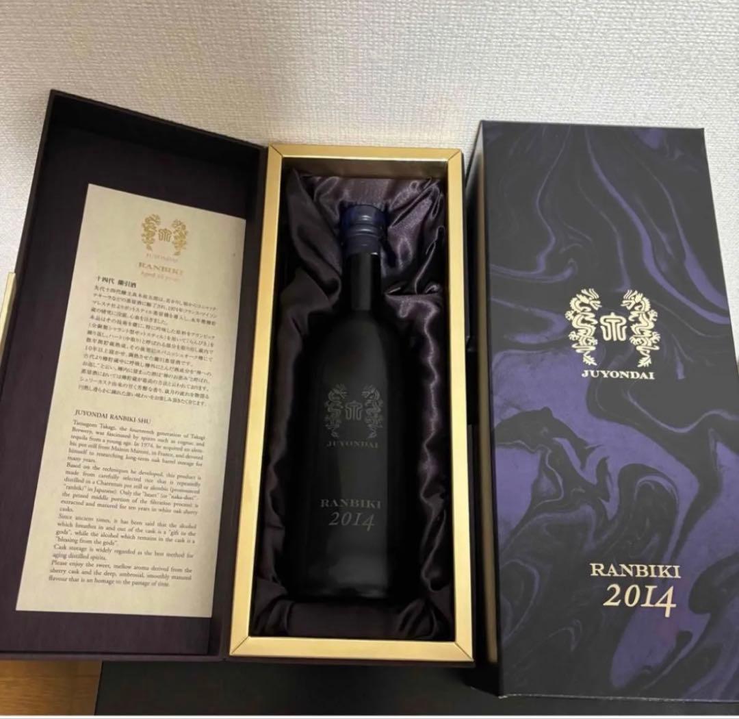定価以下　焼酎　十四代 蘭引酒 2014 720ml 専用化粧箱付　未使用品1本 楽天市場】十四代 蘭引酒 2014 720ml 十年熟成焼酎 : 酒 焼酎の風