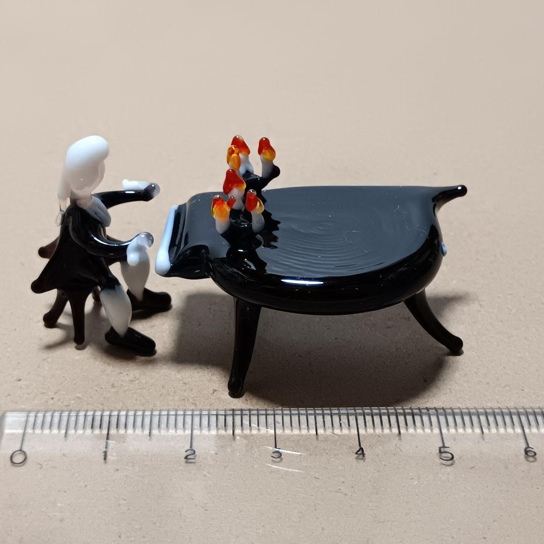 K180] レトロ ガラス細工 オーケストラ 6人 - メルカリ